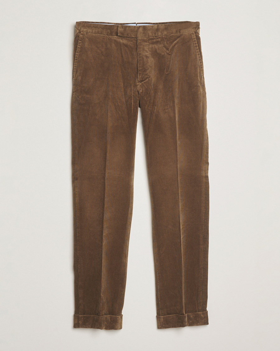 Homme | Pantalons | Polo Ralph Lauren | Stretch Corduroy Trousers Montana Brown