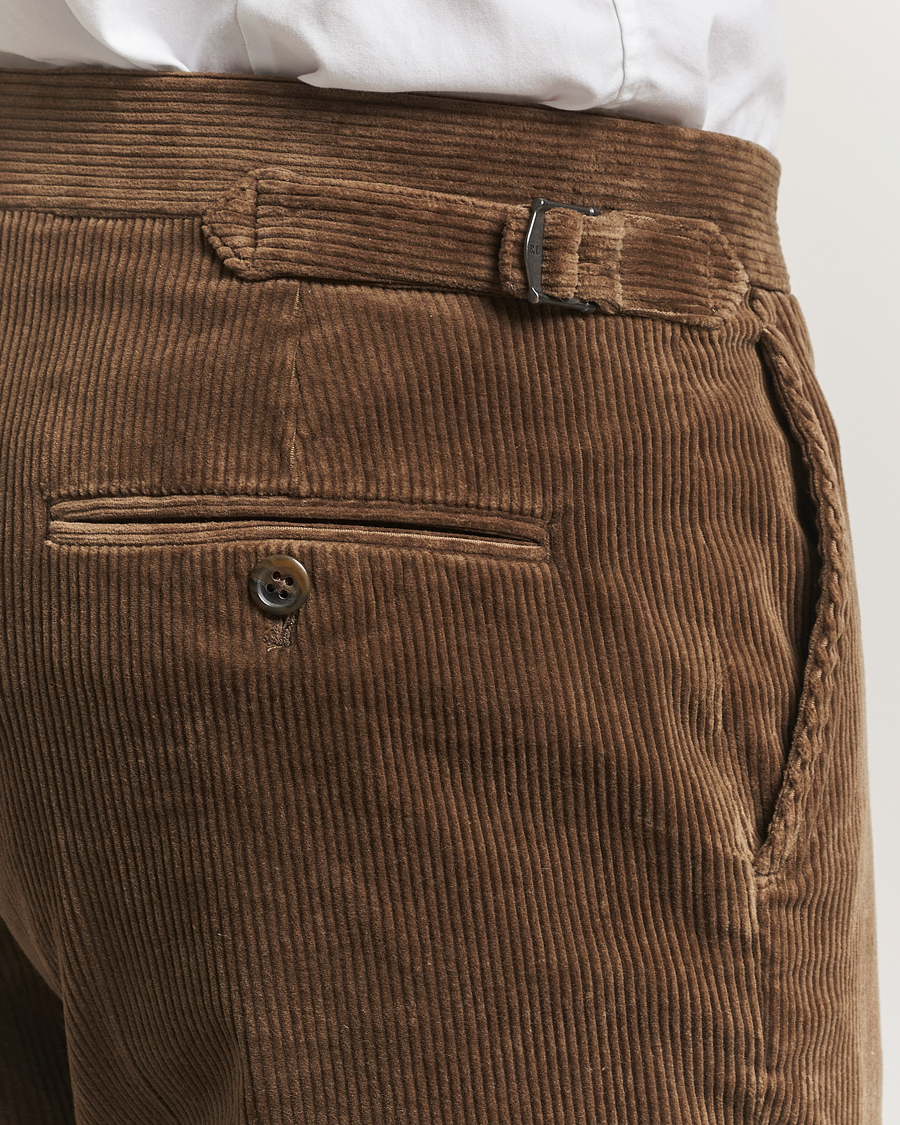Homme | Pantalons | Polo Ralph Lauren | Stretch Corduroy Trousers Montana Brown
