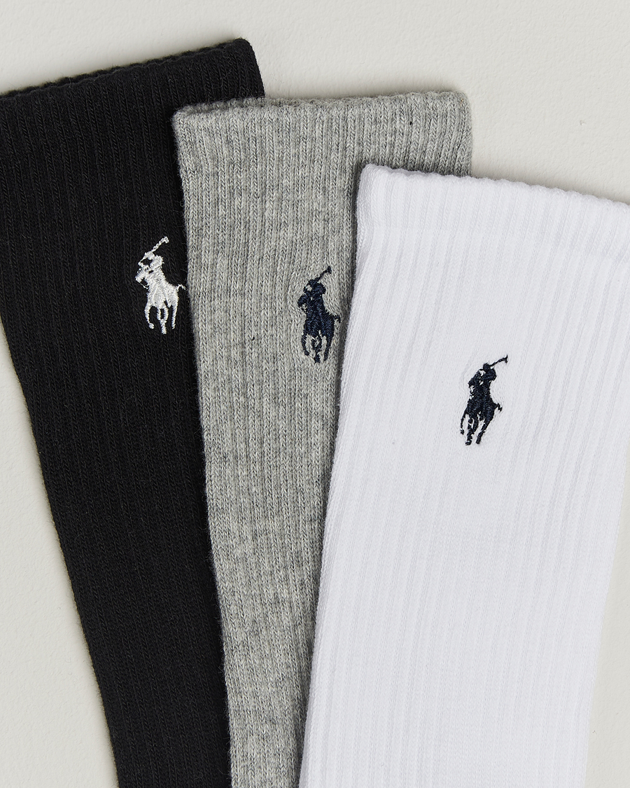 Homme | Sous-Vêtements Et Chaussettes | Polo Ralph Lauren | Polo Ralph Lauren6-Pack Crew SockGrey