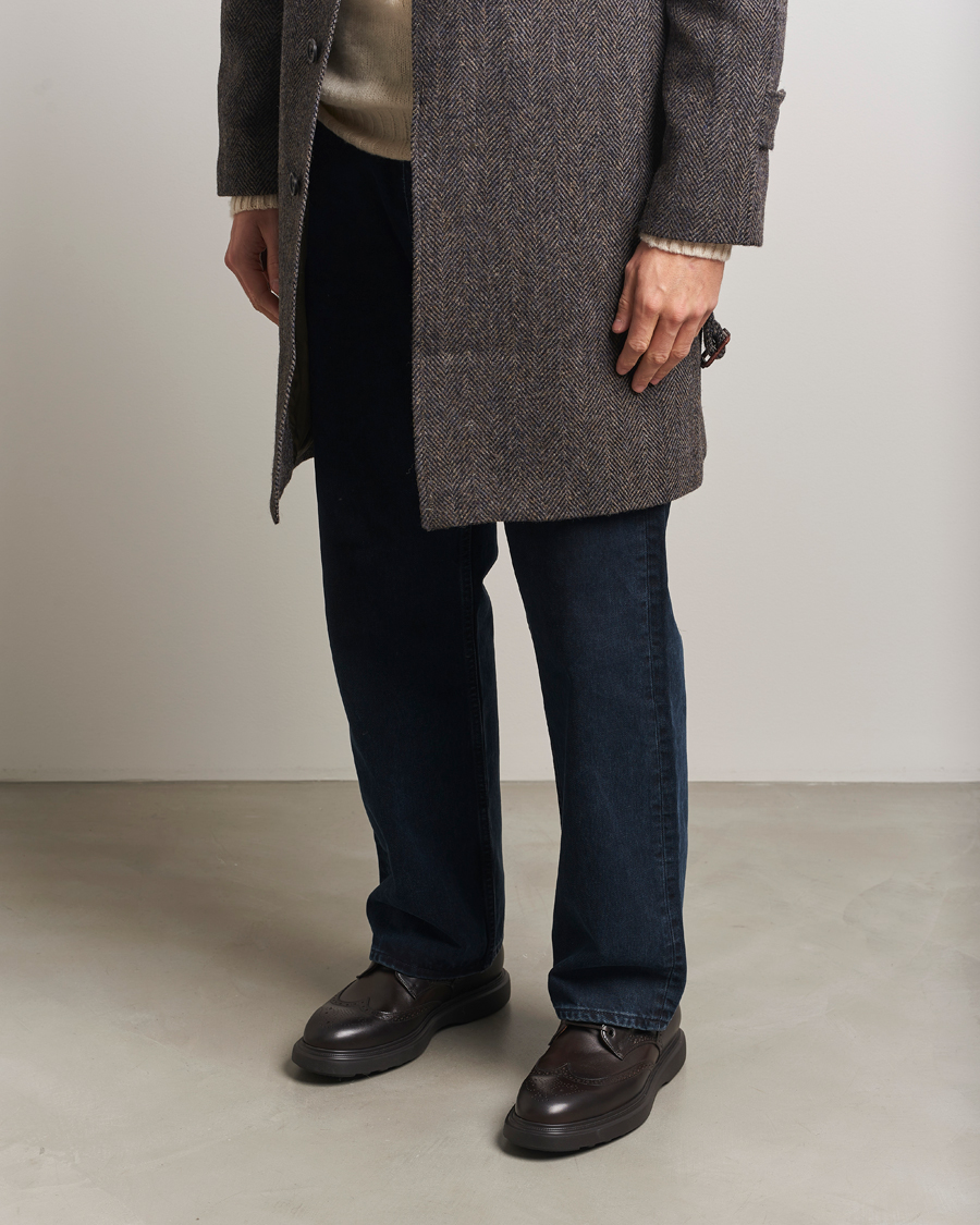 Homme | Bottes | Polo Ralph Lauren | Martelli Brogue Boot Dark Brown Suede