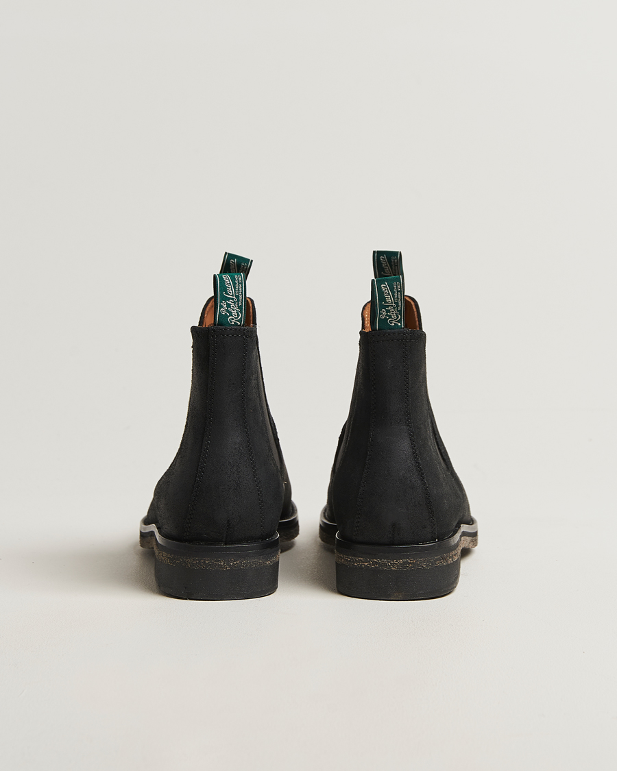 Homme | Bottes | Polo Ralph Lauren | Radford Chelsea Boot Black Rough-Out Suede