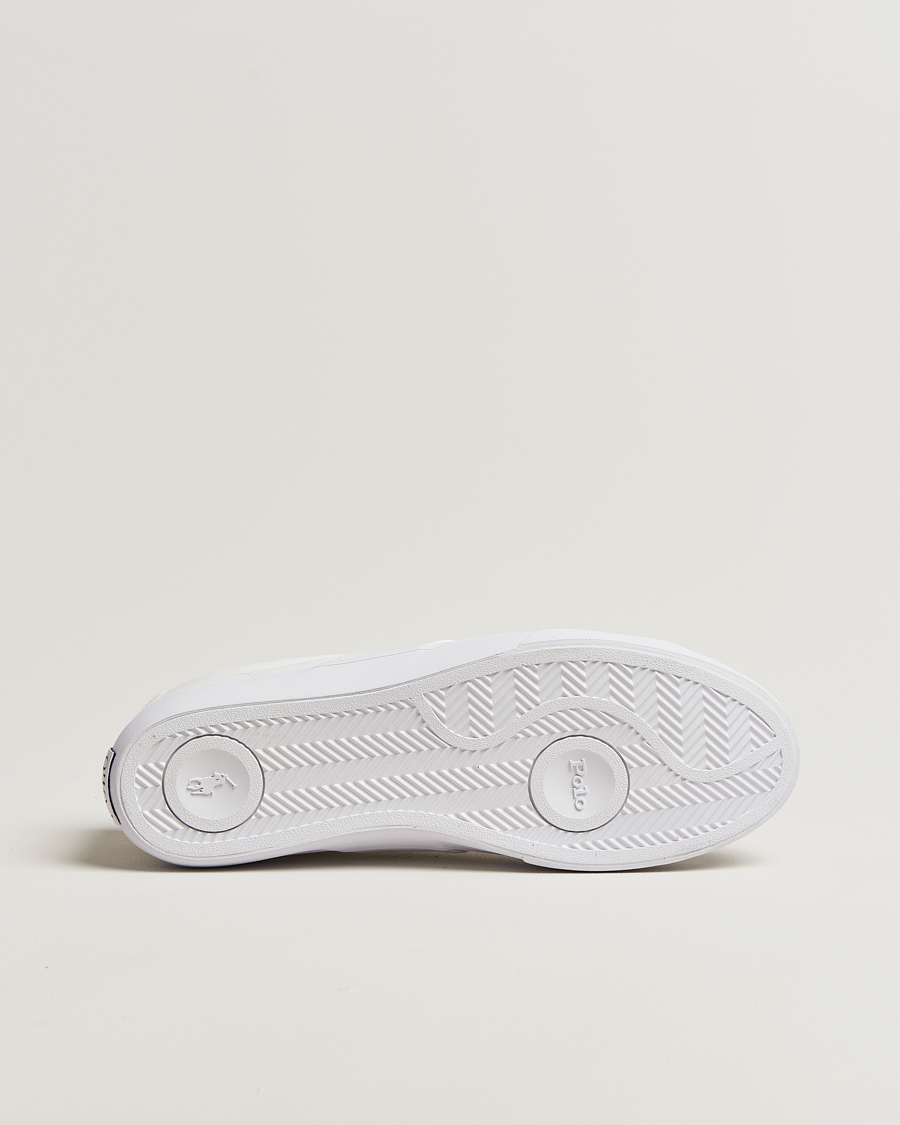 Homme | Baskets | Polo Ralph Lauren | Sayer Canvas Sneakers White/Black