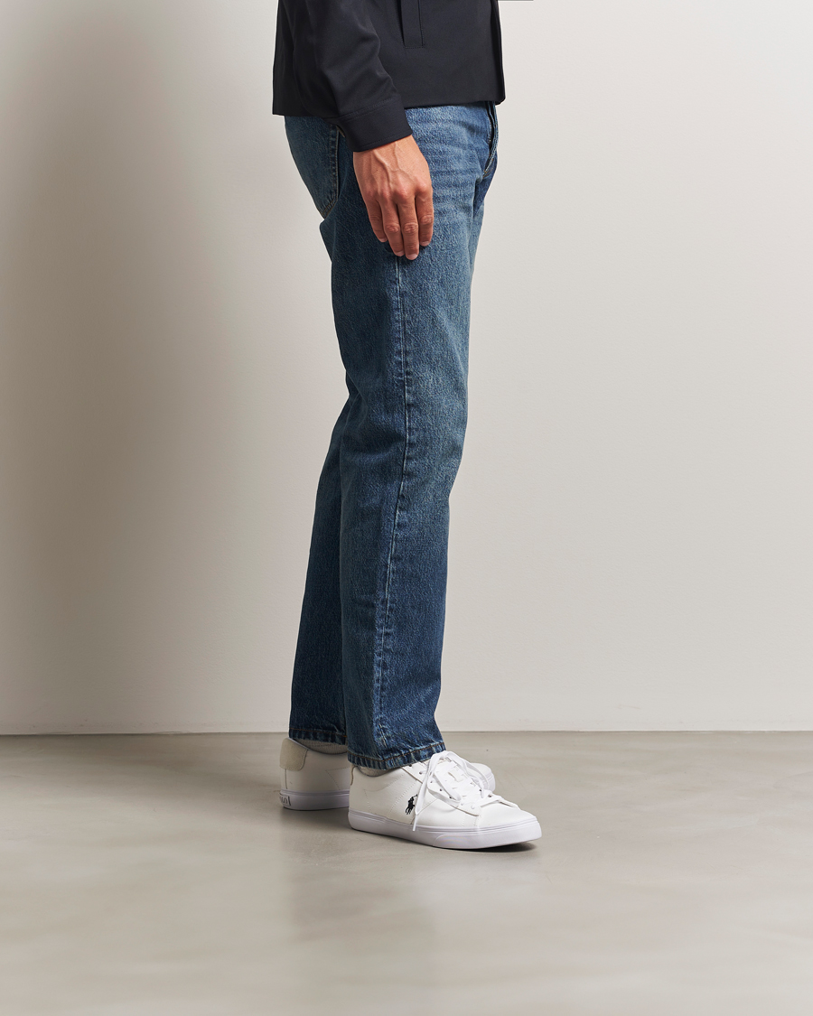Homme | Baskets | Polo Ralph Lauren | Sayer Canvas Sneakers White/Black