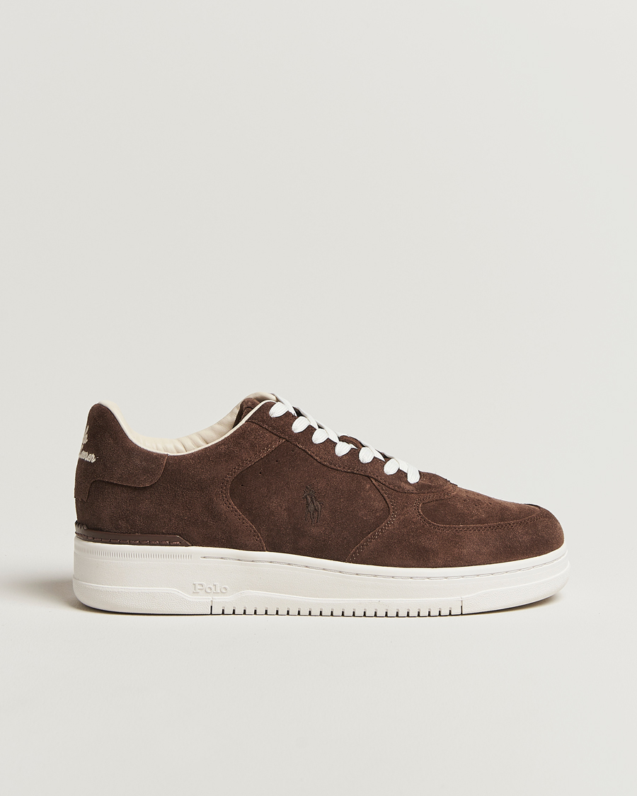 Homme | Baskets | Polo Ralph Lauren | Masters Court Sneakers Chocolate Brown
