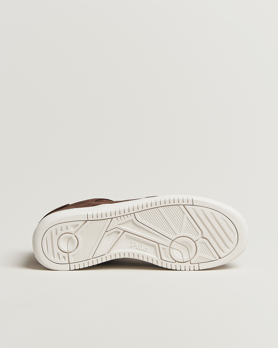 Homme | Baskets | Polo Ralph Lauren | Masters Court Sneakers Chocolate Brown