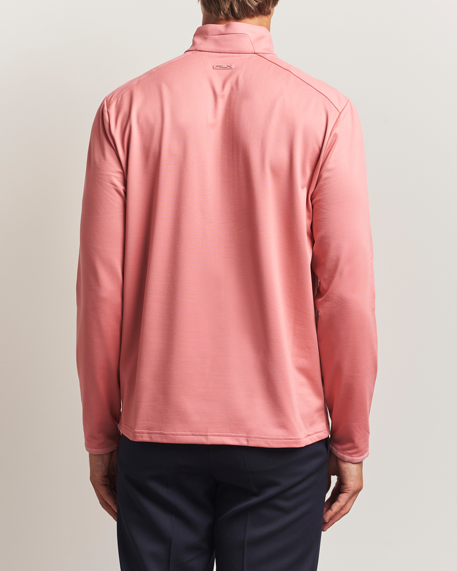 Homme | Vêtements de golf | RLX Ralph Lauren | Luxury Jersey Half Zip Desert Rose