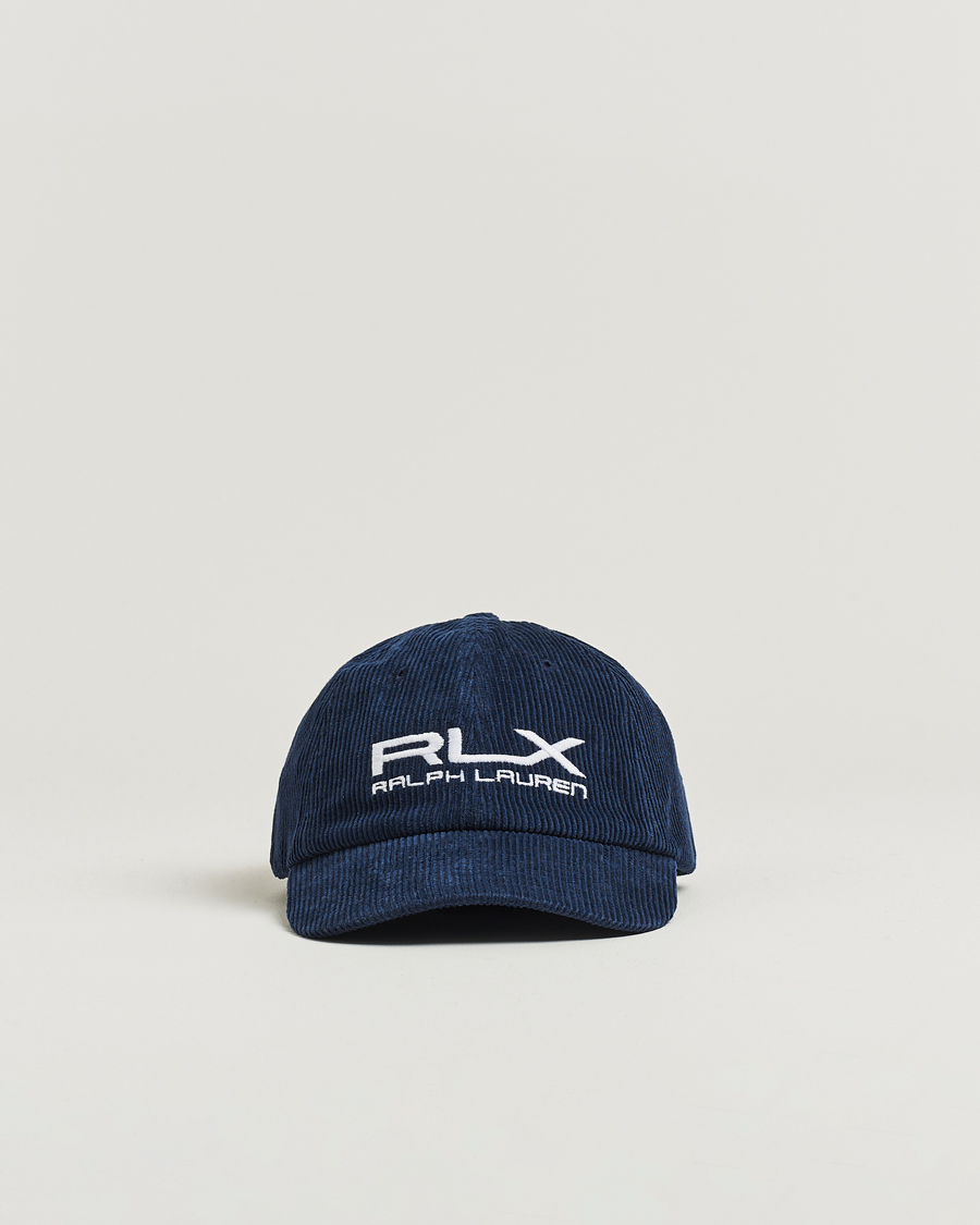 Homme | Bobs Et Casquettes | RLX Ralph Lauren | Corduroy Cap Refined Navy