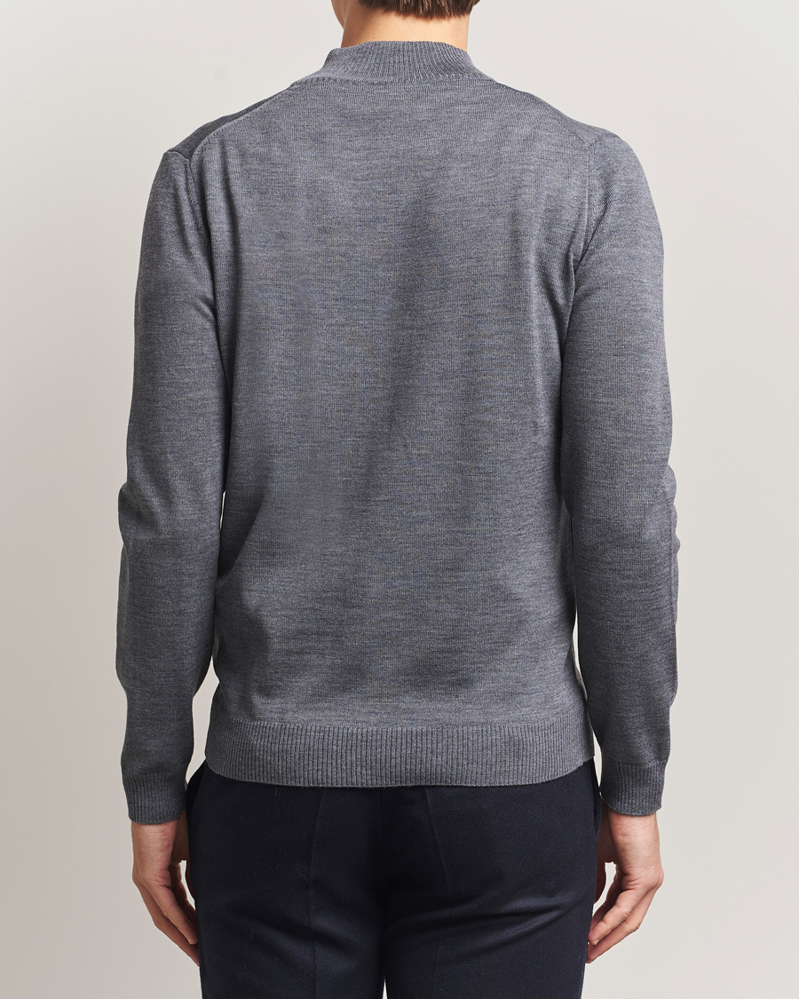 Homme | Pulls Et Tricots | Stenströms | Merino Full Zip Grey
