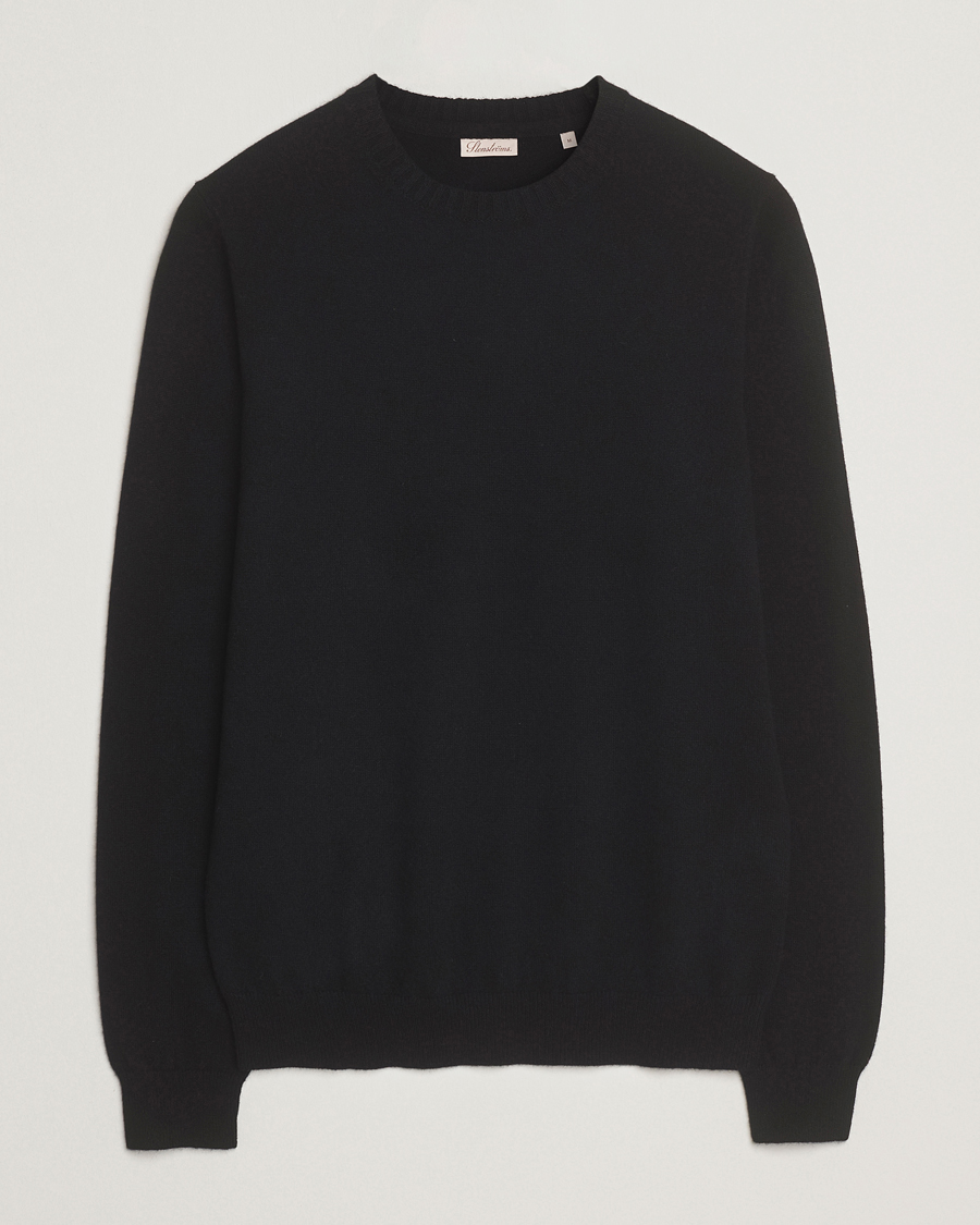 Homme | Pulls Et Tricots | Stenströms | Cashmere Crewneck Black