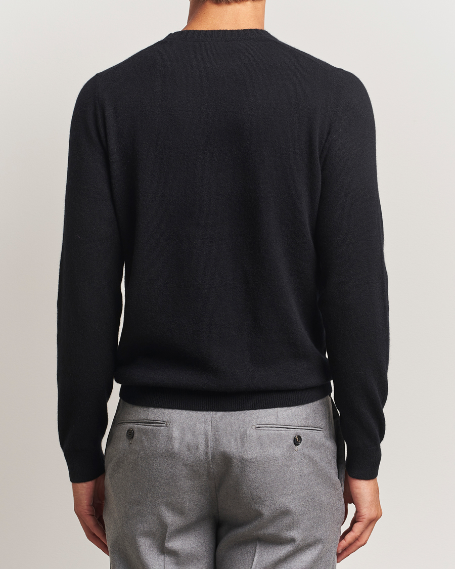 Homme | Pulls Et Tricots | Stenströms | Cashmere Crewneck Black