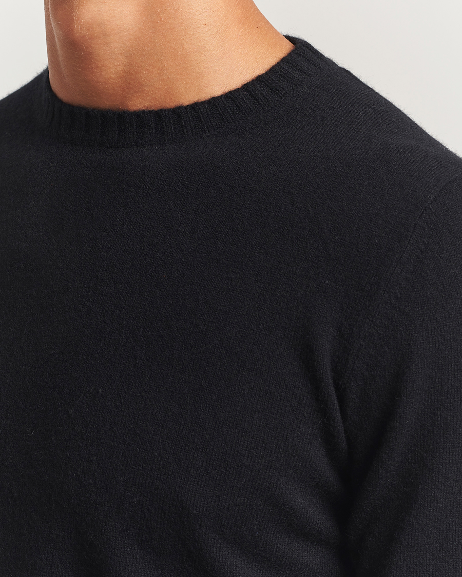 Homme | Pulls Et Tricots | Stenströms | Cashmere Crewneck Black