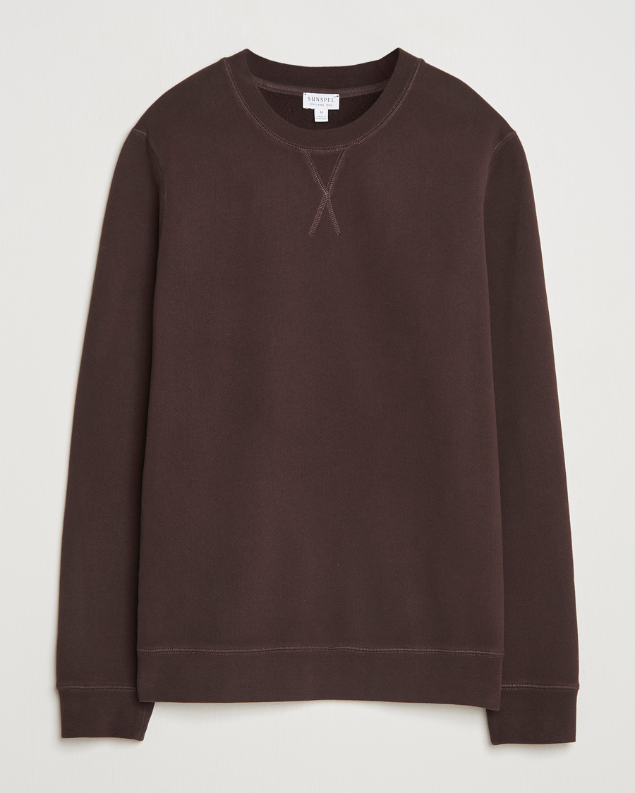 Homme | Pulls Et Tricots | Sunspel | Loopback Sweatshirt Truffle