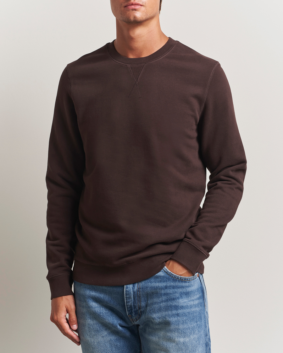 Homme | Pulls Et Tricots | Sunspel | Loopback Sweatshirt Truffle