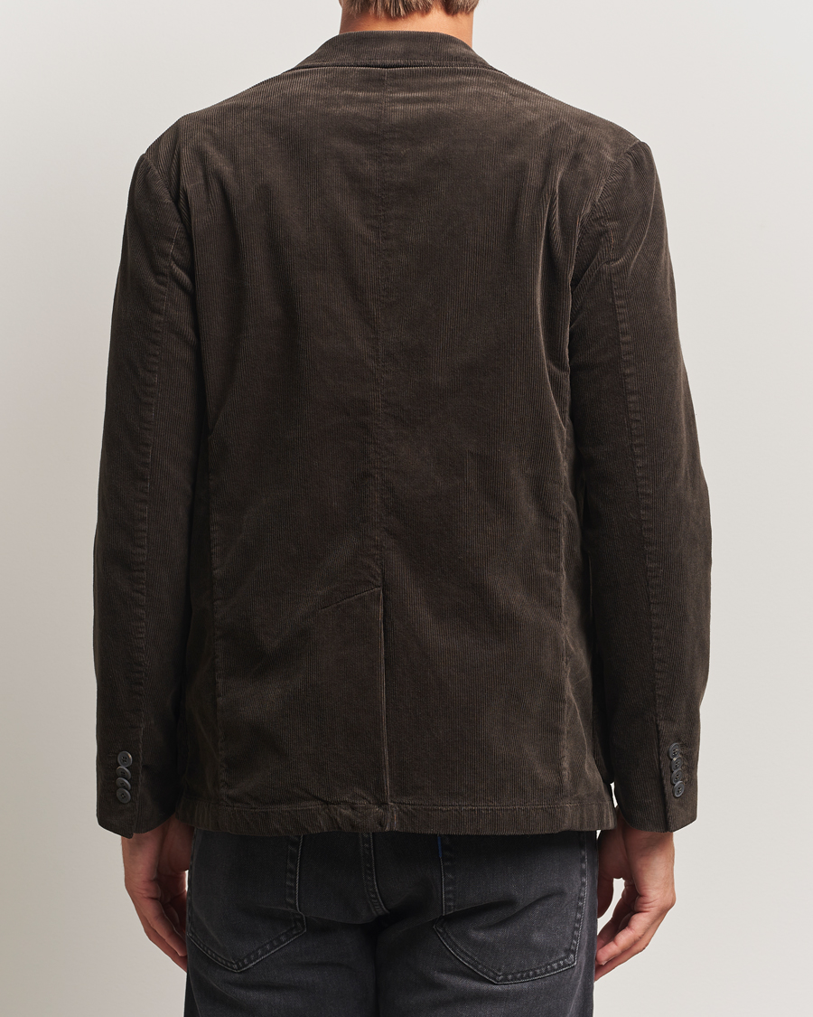 Homme | Blazers | Sunspel | Relaxed Corduroy Blazer Coffee