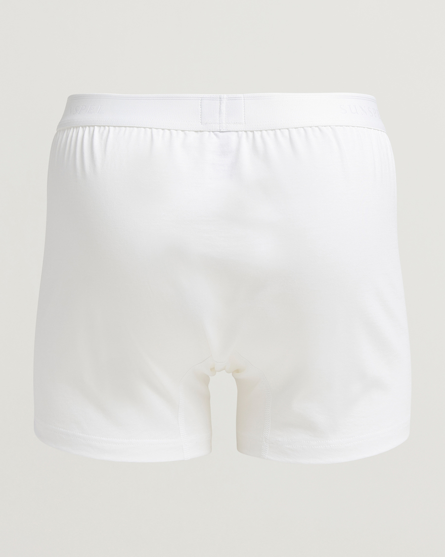 Homme | Sous-Vêtements Et Chaussettes | Sunspel | Superfine Two Button Cotton White