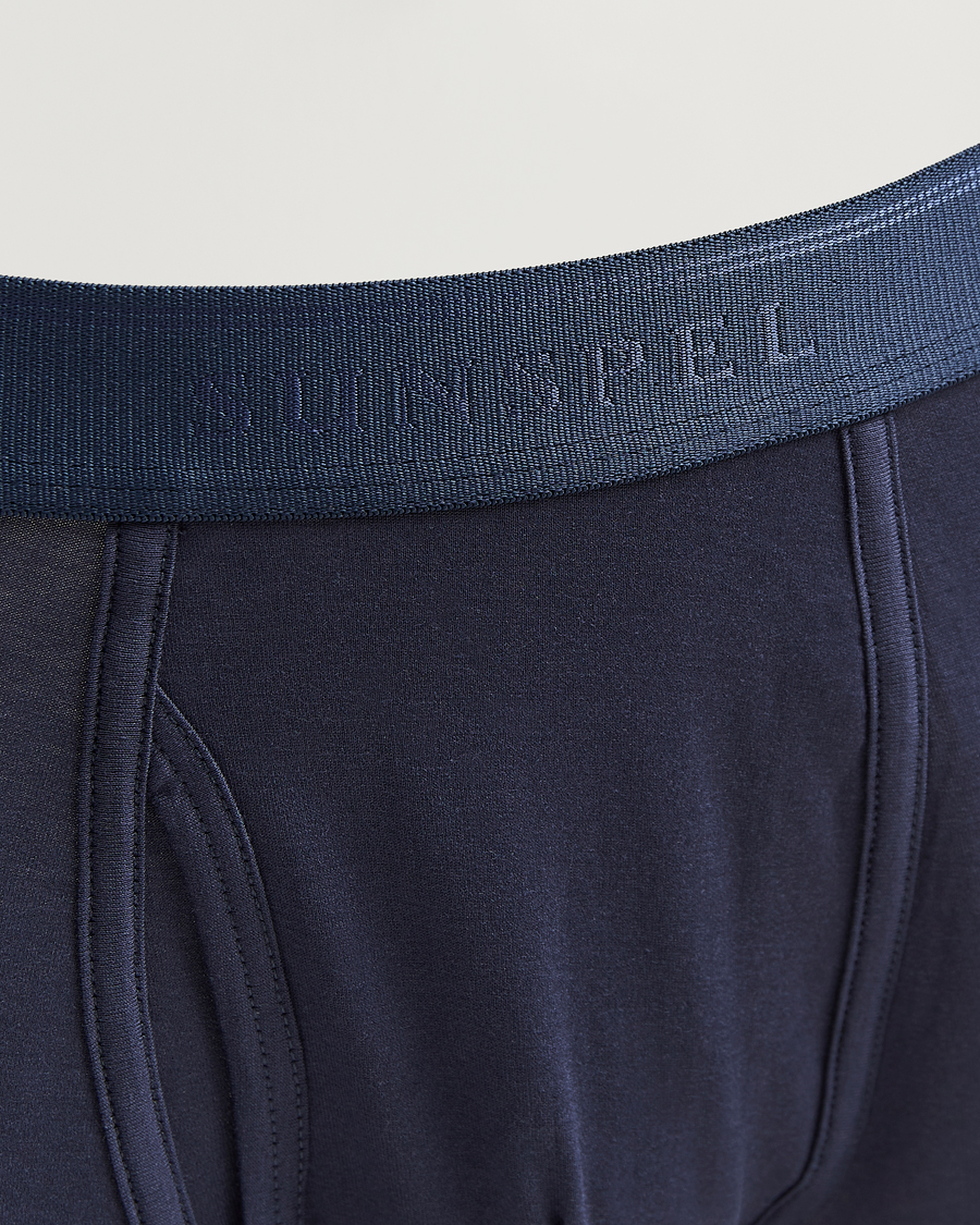 Homme | Sous-Vêtements Et Chaussettes | Sunspel | Superfine Cotton Trunk Navy