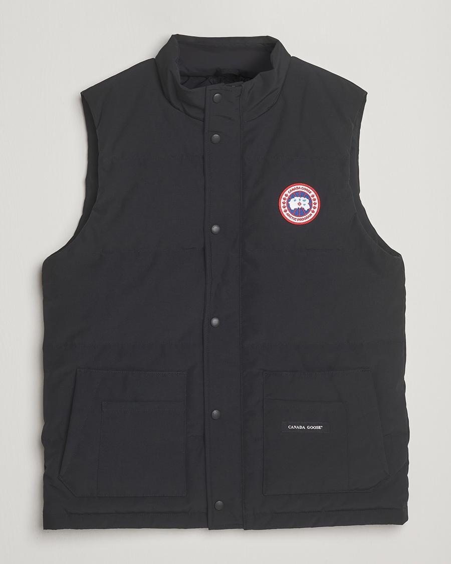 Homme | Manteaux Et Vestes | Canada Goose | Freestyle Vest Black