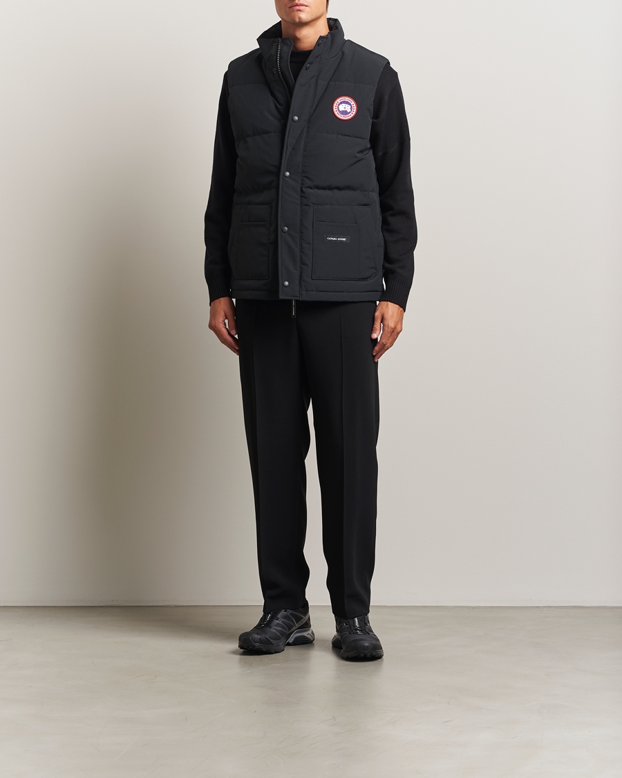 Homme | Manteaux Et Vestes | Canada Goose | Freestyle Vest Black