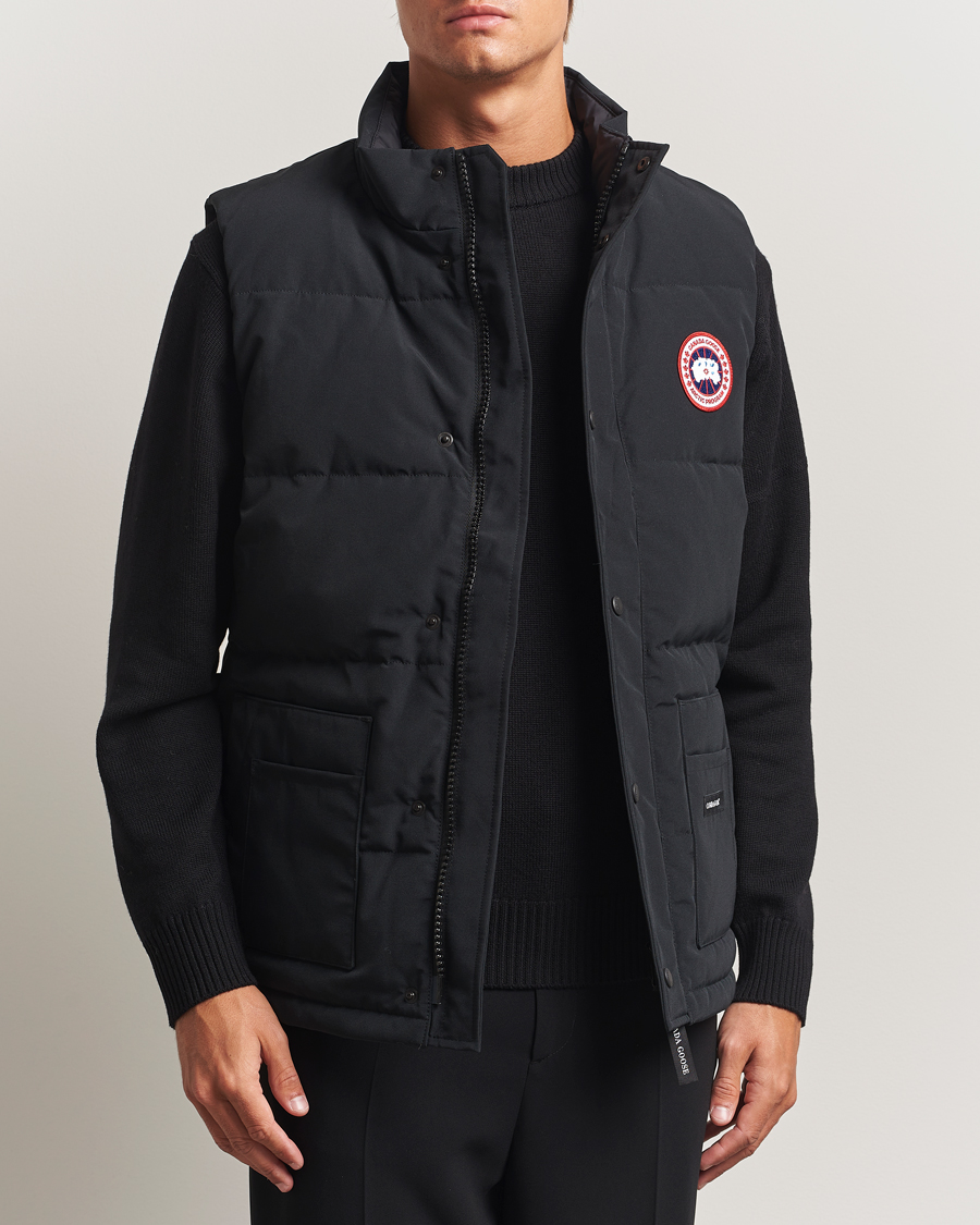 Homme | Manteaux Et Vestes | Canada Goose | Freestyle Vest Black
