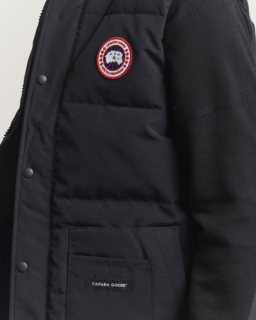 Homme | Manteaux Et Vestes | Canada Goose | Freestyle Vest Black