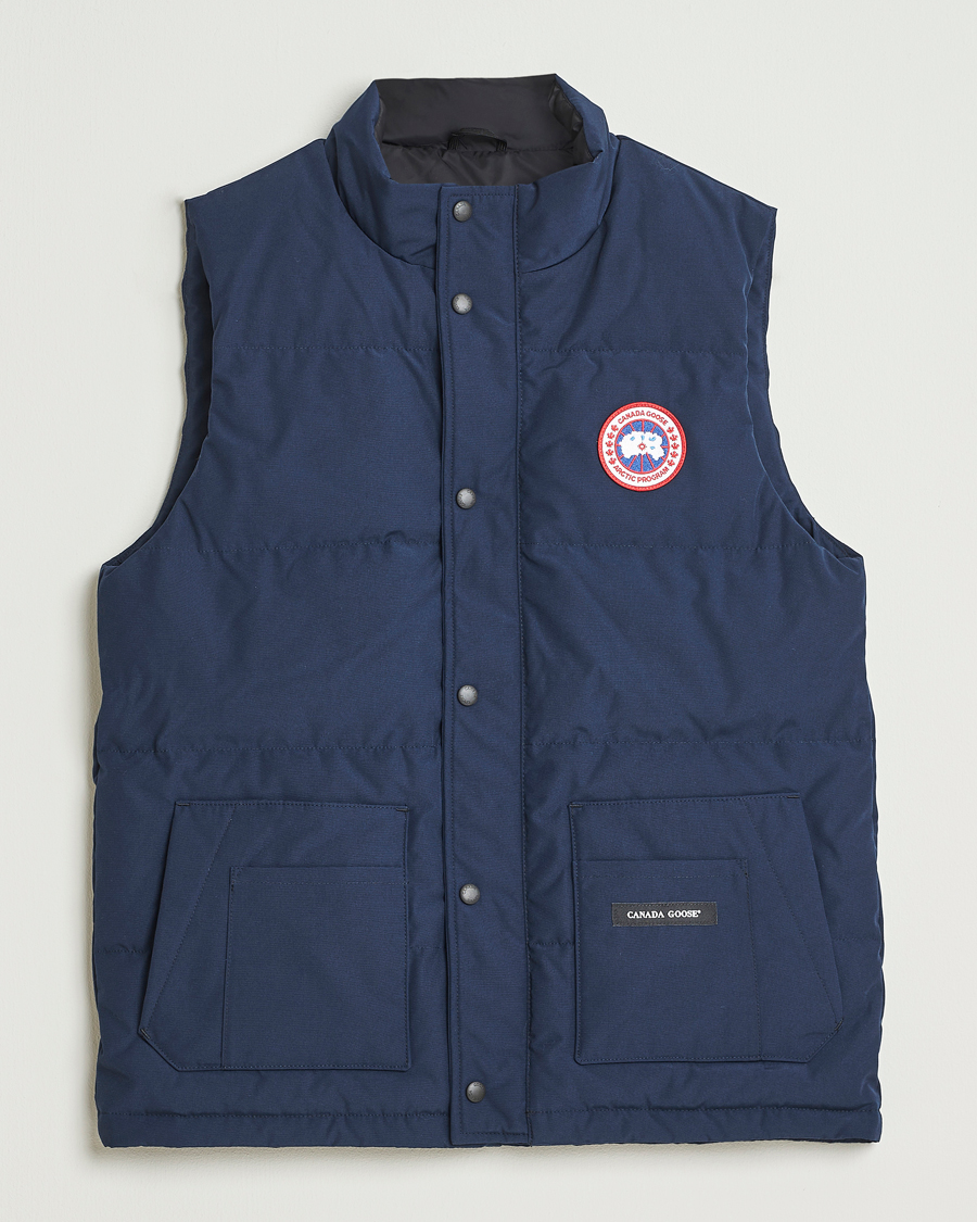 Homme | Manteaux Et Vestes | Canada Goose | Freestyle Vest Atlantic Navy