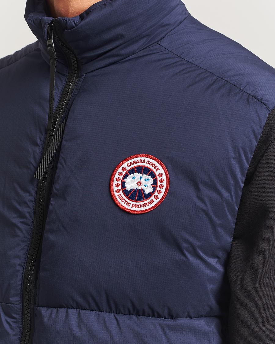 Homme | Manteaux Et Vestes | Canada Goose | Lodge Vest Atlantic Navy