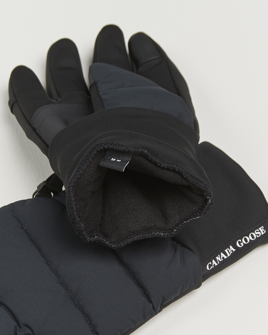 Homme | Canada Goose Puffer Gloves Black | Canada Goose | Puffer Gloves Black