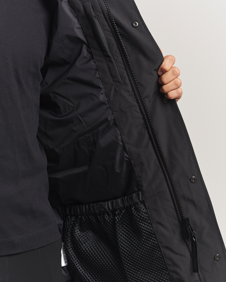Homme | Manteaux Et Vestes | Canada Goose Black Label | Langford Parka Black