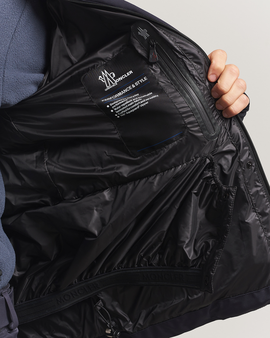 Homme | Manteaux Et Vestes | Moncler Grenoble | Montgetech Down Jacket Navy