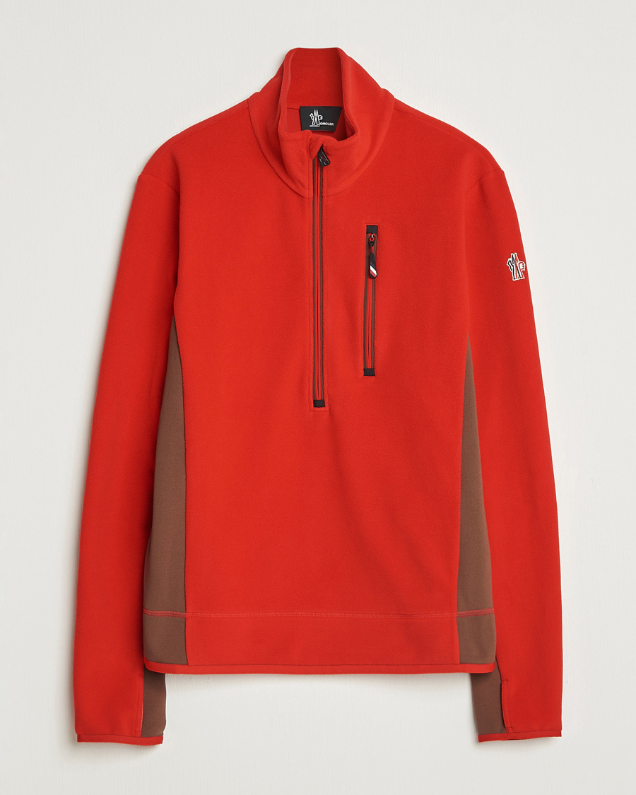 Homme | Pulls Et Tricots | Moncler Grenoble | Performance Zip Sweater Racing Red