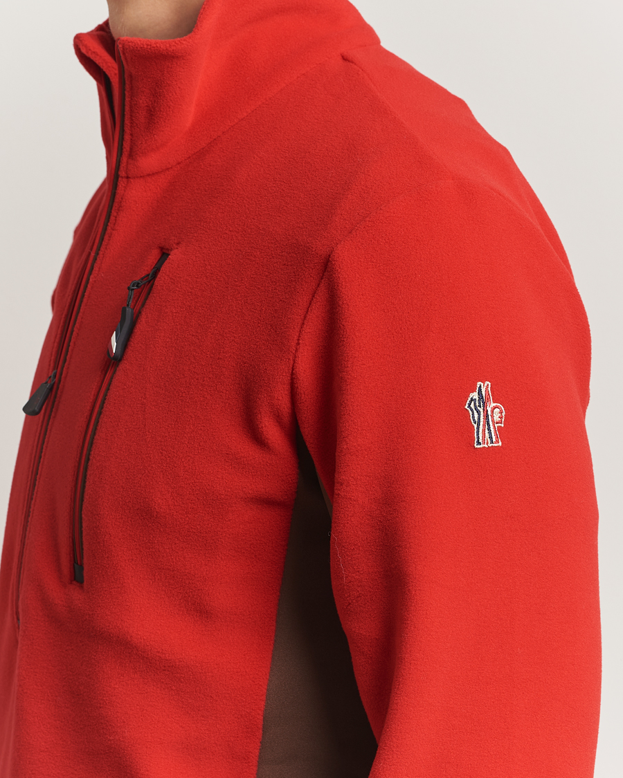 Homme | Pulls Et Tricots | Moncler Grenoble | Performance Zip Sweater Racing Red