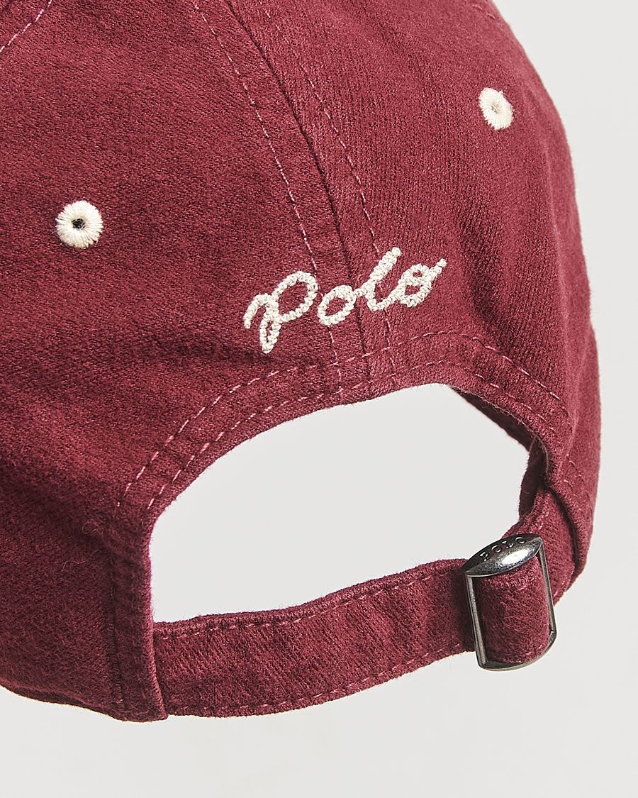 Homme | Polo Ralph Lauren Baseball Cap Red Wine | Polo Ralph Lauren | Baseball Cap Red Wine