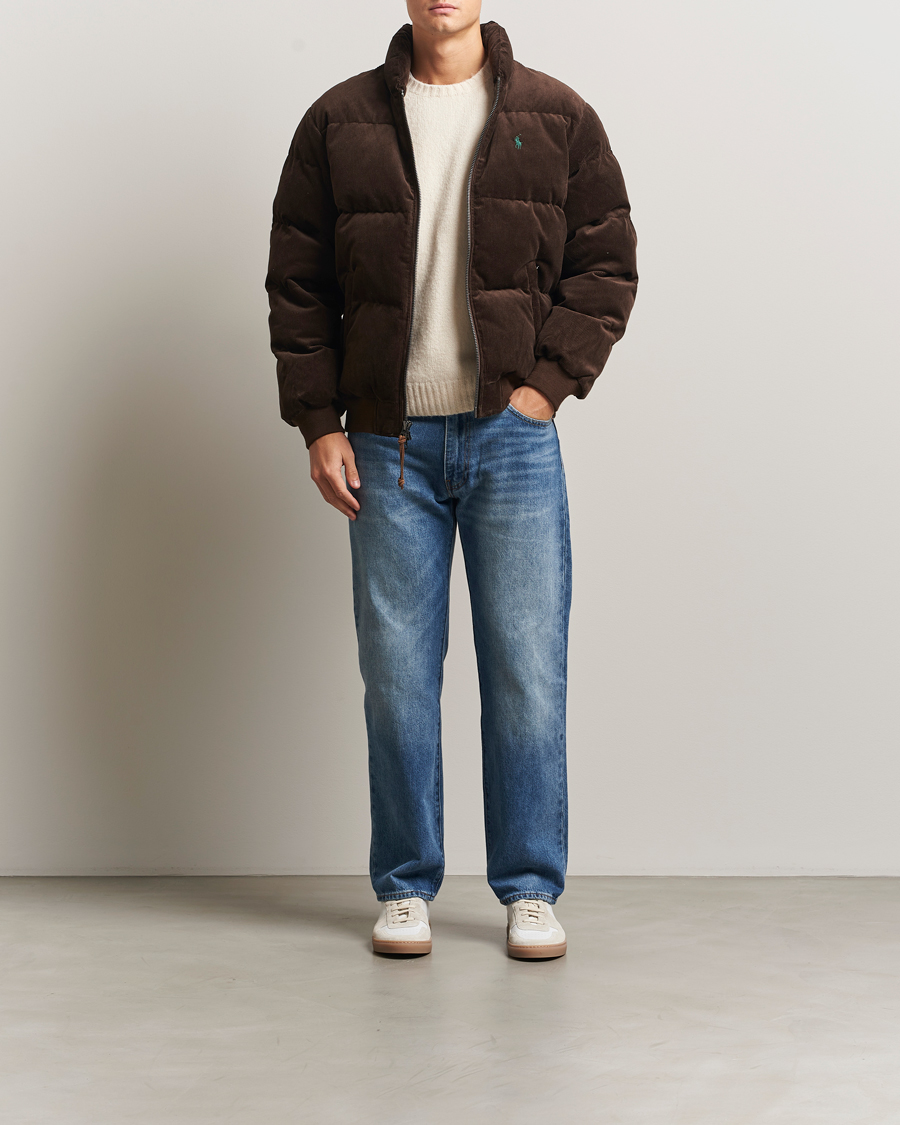Homme | Manteaux Et Vestes | Polo Ralph Lauren | Wyoming Corduroy Bomber Jacket Dark Beech