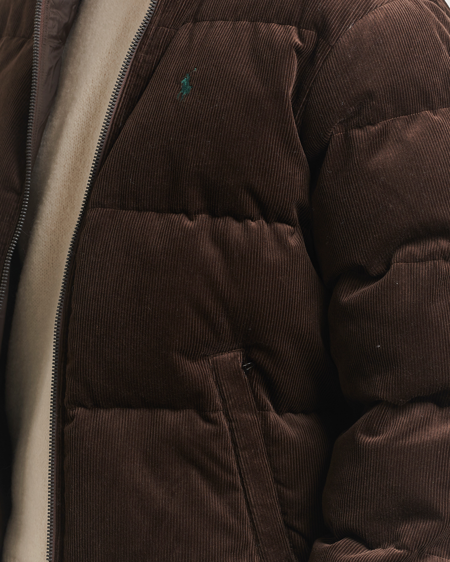 Homme | Manteaux Et Vestes | Polo Ralph Lauren | Wyoming Corduroy Bomber Jacket Dark Beech