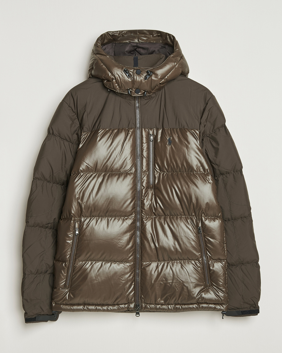 Homme | Manteaux Et Vestes | Polo Ralph Lauren | Gorham Mixed Glossy Down Jacket Antique Brown