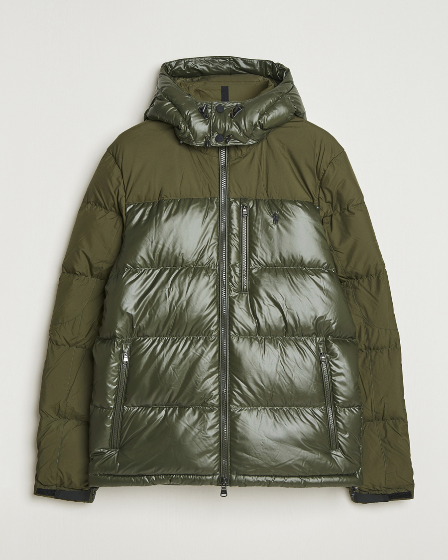 Homme | Manteaux Et Vestes | Polo Ralph Lauren | Gorham Mixed Glossy Down Jacket Dark Loden