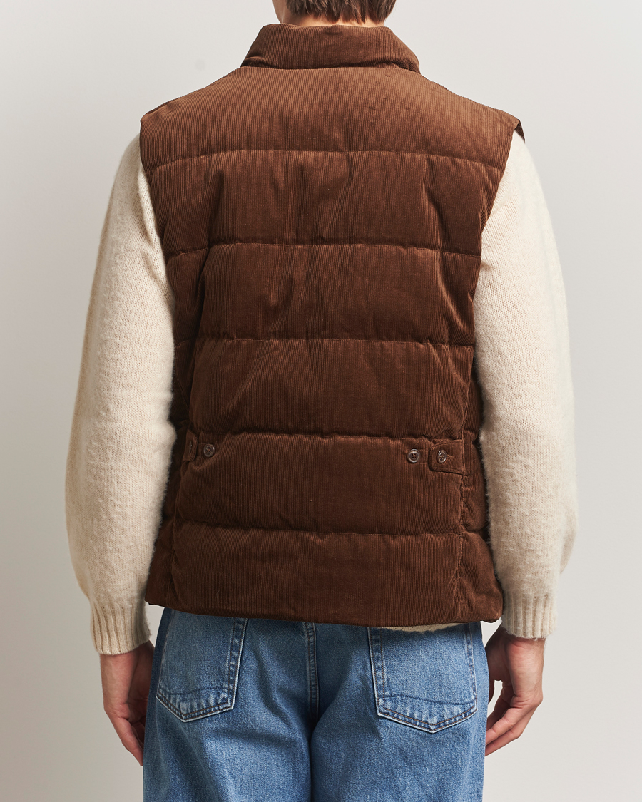 Homme | Manteaux Et Vestes | Polo Ralph Lauren | Quilted Corduroy Vest Pale Russet