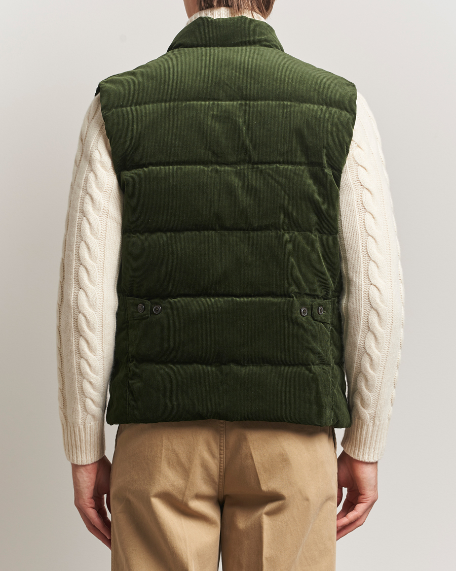 Homme | Manteaux Et Vestes | Polo Ralph Lauren | Quilted Corduroy Vest Country Olive