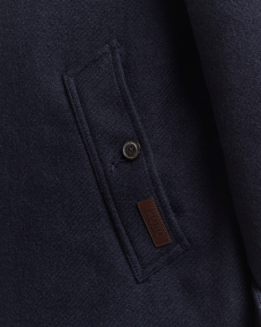Homme | Manteaux Et Vestes | Polo Ralph Lauren | Heritage Twill Wool Coat Collection Navy