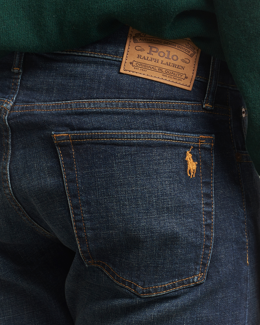 Homme | Jeans | Polo Ralph Lauren | Hampton Murphy Stretch Straight Jeans Dark Blue