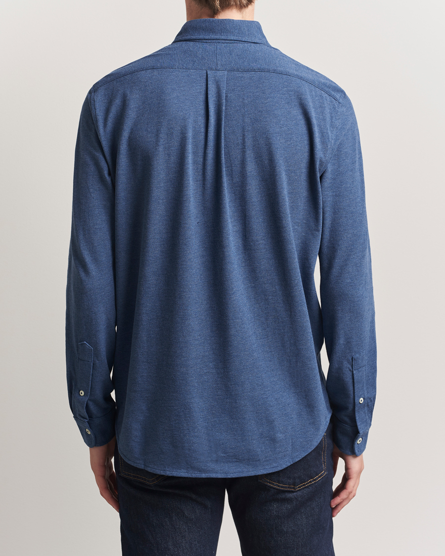 Homme | Chemises | Polo Ralph Lauren | Featherweight Mesh Shirt Derby Blue Heather