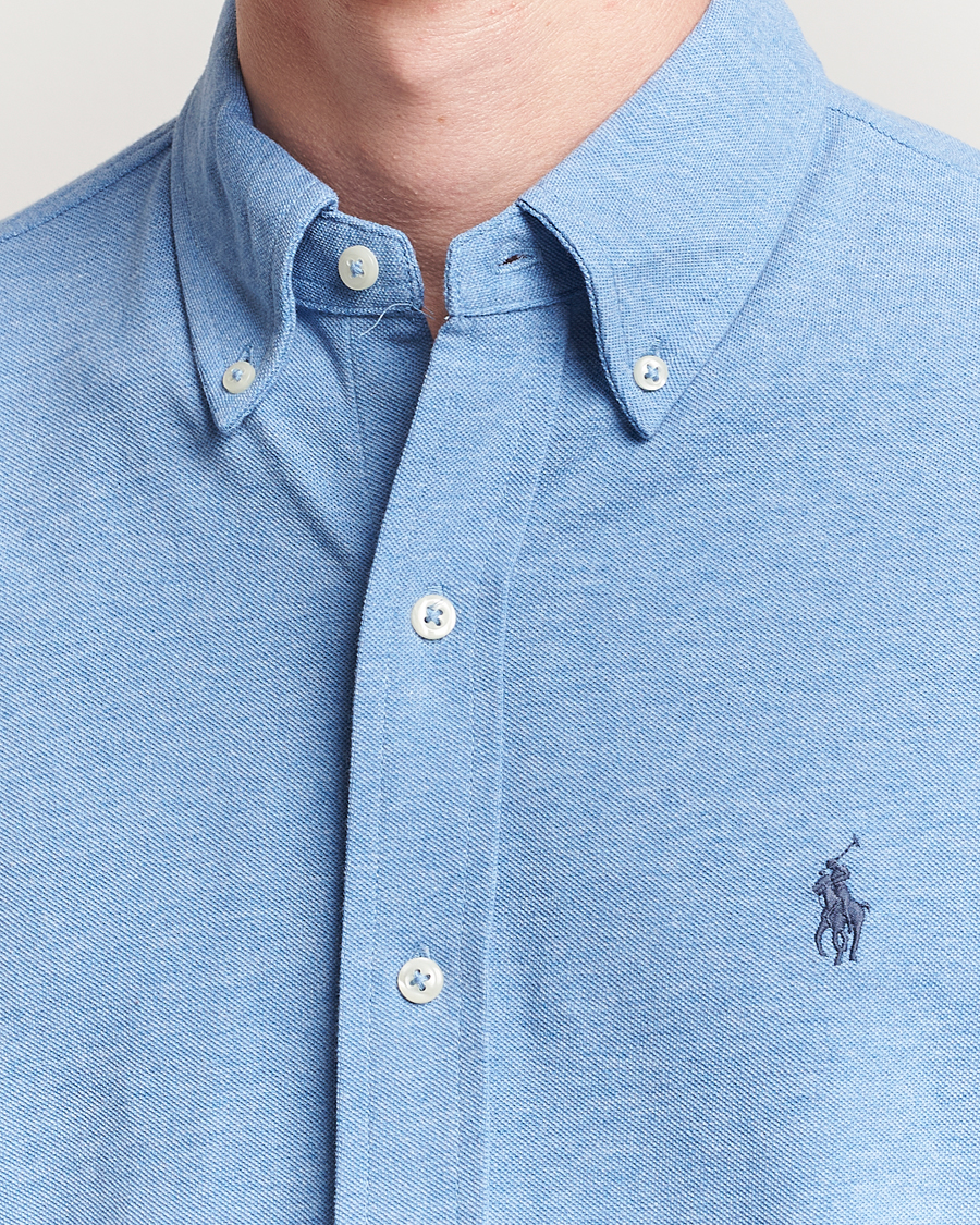 Homme | Chemises | Polo Ralph Lauren | Featherweight Mesh Shirt Soft Royal Heather