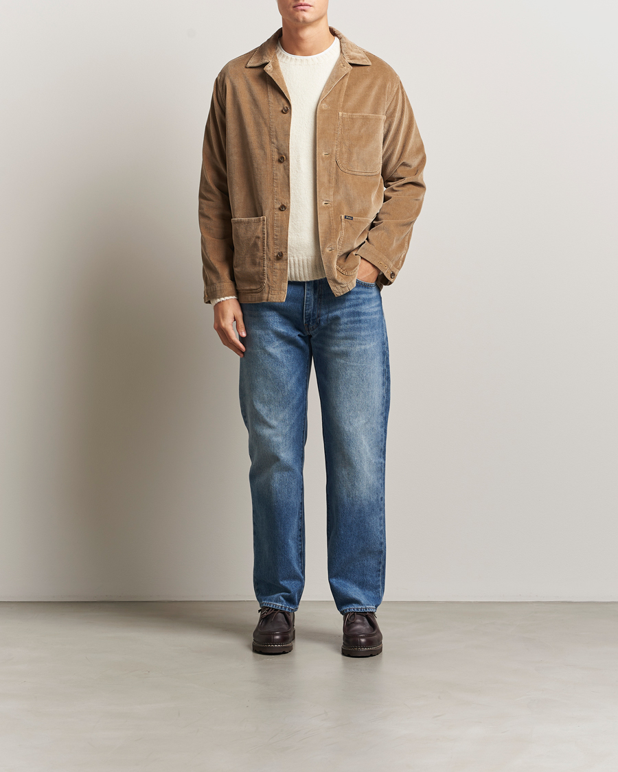 Homme | Chemises | Polo Ralph Lauren | Corduroy Pocket Shirt Montana Khaki