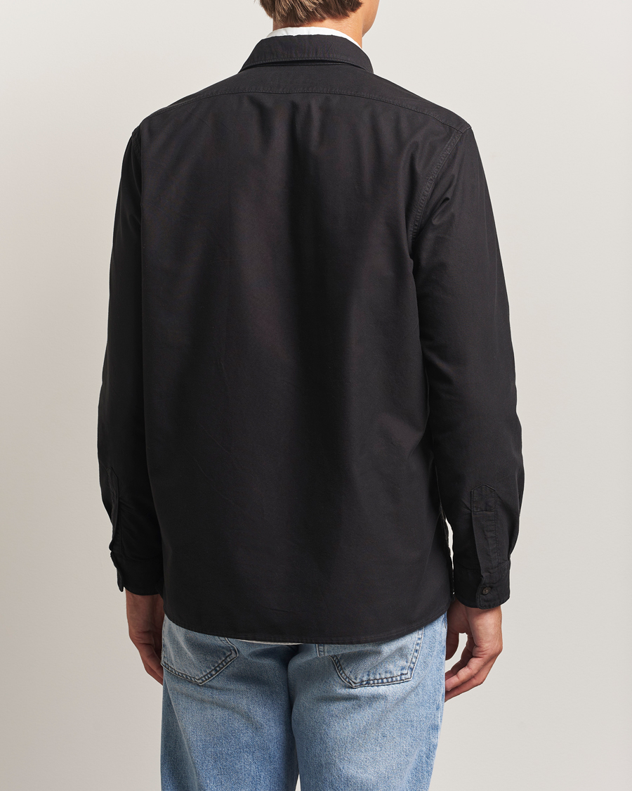 Homme | Chemises | Polo Ralph Lauren | Garment Dyed Oxford Overshirt Polo Black