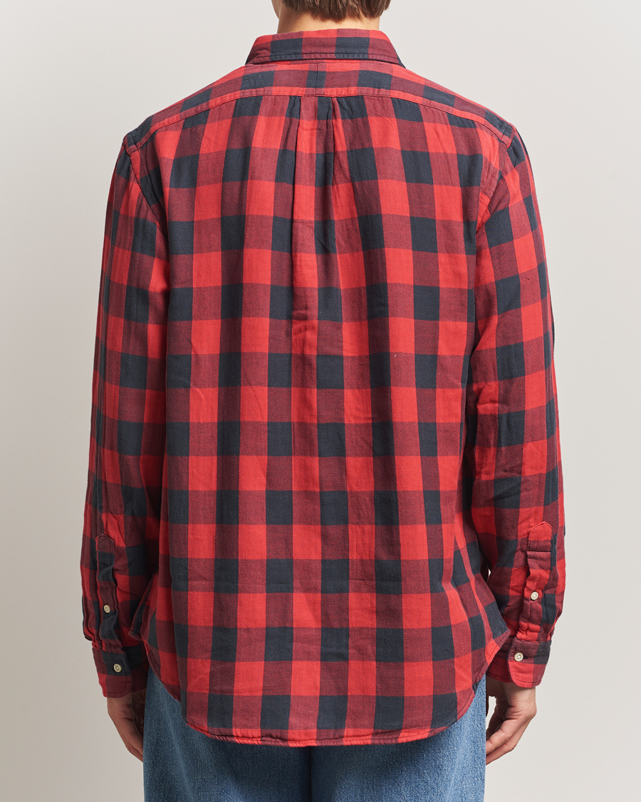 Homme | Chemises | Polo Ralph Lauren | Custom Fit Double Faced Checked Shirt Red/Black