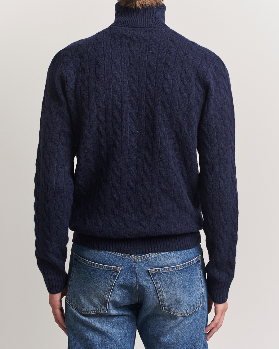 Homme | Pulls Et Tricots | Polo Ralph Lauren | Wool/Cashmere Rollneck Hunter Navy