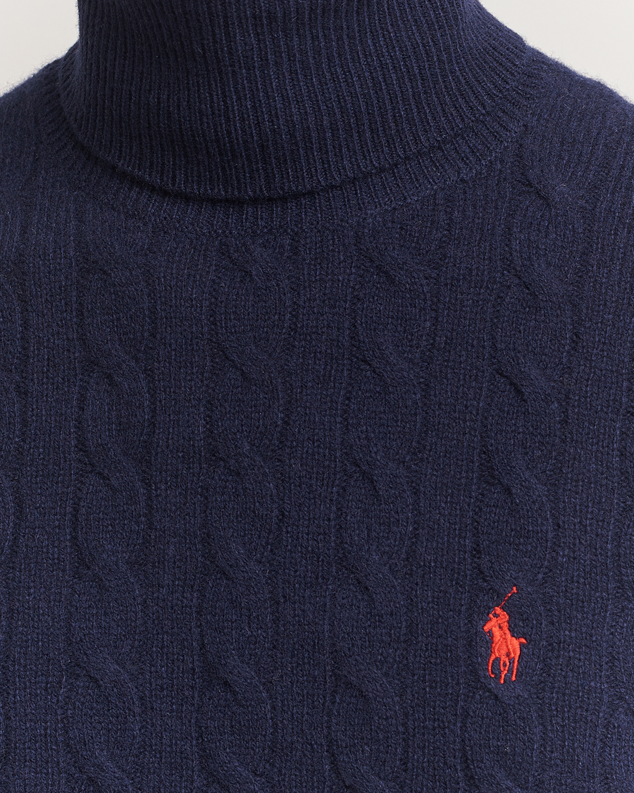 Homme | Pulls Et Tricots | Polo Ralph Lauren | Wool/Cashmere Rollneck Hunter Navy