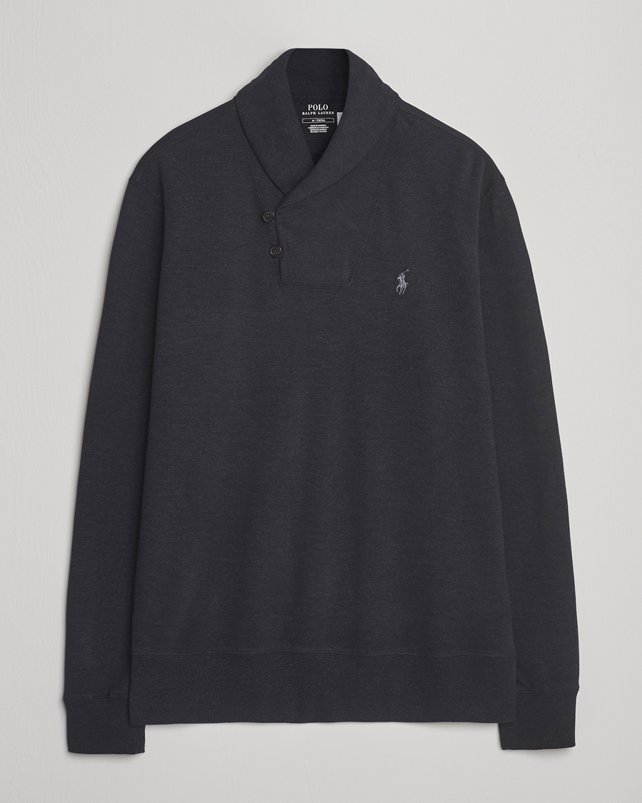 Homme | Pulls Et Tricots | Polo Ralph Lauren | Shawl Collar Pullover Polo Black