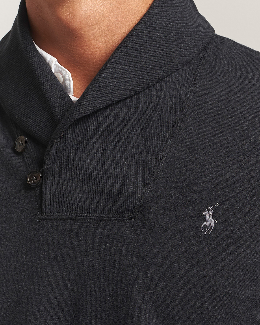 Homme | Pulls Et Tricots | Polo Ralph Lauren | Shawl Collar Pullover Polo Black
