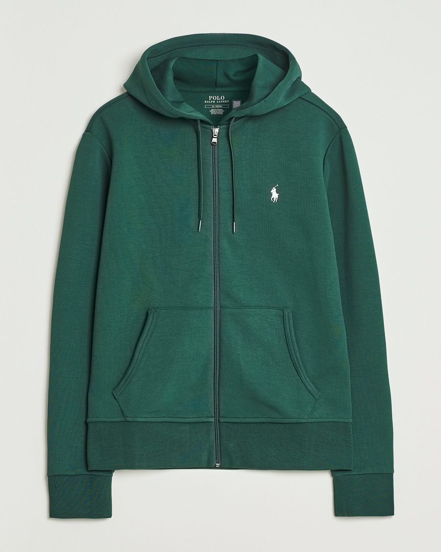 Homme | Pulls Et Tricots | Polo Ralph Lauren | Double Knitted Full-Zip Hoodie Vintage Pine